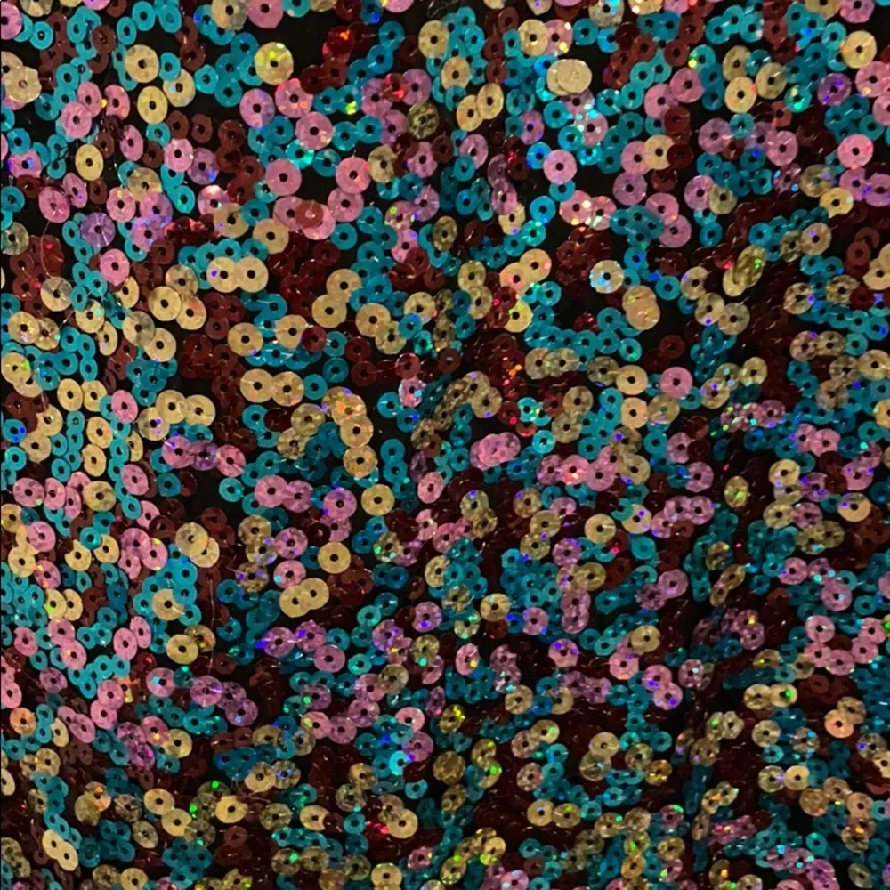 Colorful sequin body con - Picture 3 of 6